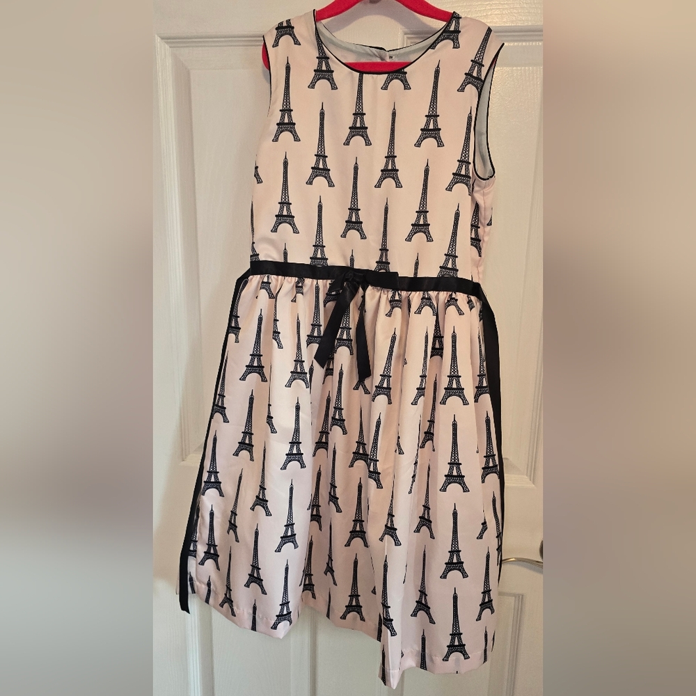 Joe-Ella Pink Parisian Girls Dress